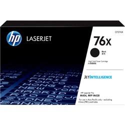 HP 76X LaserJet Toner Cartridge High Yield Black CF276X