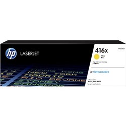 HP 416X LaserJet Toner Cartridge High Yield Yellow W2042X