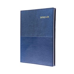 Collins Vanessa Financial Year Diary A4 Week To View Blue