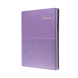 Collins Vanessa Financial Year Diary A4 Week To View Purple