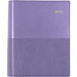 Collins Vanessa Diary A6 Day To Page Purple