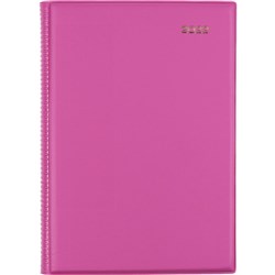 Collins Belmont Colours Diary A5 Day To Page Pink