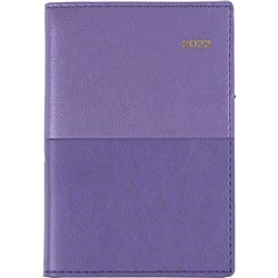 Collins Vanessa Pocket Diary B7R Week To View Purple