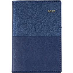 Collins Vanessa Pocket Diary B7R Week To View Blue