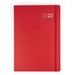 Collins Legacy Diary A4 Day To Page Red