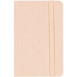 Debden Designer Diary D36 Week To View Textured Peach