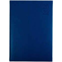 Debden Silhouette Diary A4 Day To Page Navy