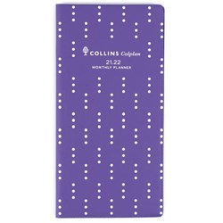 Collins Colplan Planner B6/7 2 Years Month To View 2 Purple
