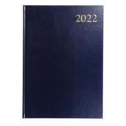 Collins Essential Diary A5 Day To Page Blue