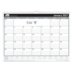Sasco Wall Calendar 530 x 395mm Month To View White