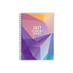Upward Student Diary B5 Week to View Purple
