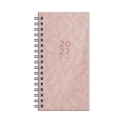 Upward Fashion Diary A6/7 Week To View Pink