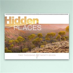 Easy -2C Wall Calendar 337 x 240mm Month To View Hidden Places