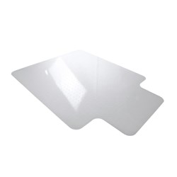 Floortex Chair Mat For Standard Pile Carpet 90 x 121cm Keyhole Clear
