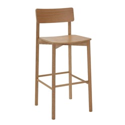 Rapidline Arlo High Stool 760mmH American Oak