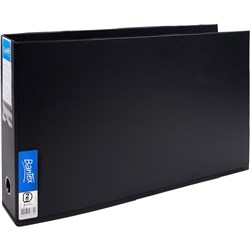 Bantex Binder A3 2D Ring 65mm Landscape Black