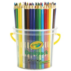 Crayola Triangular Pencils Deskpack Assorted Pack of 48