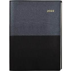 Collins Vanessa Diary A5 2 Days To Page Black