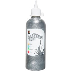 EC Glitter Paint 500ml Silver