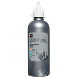 EC Liquicryl Paint 500ml Metallic Silver