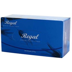 Regal Facial Tissues 2 Ply 200 Sheets