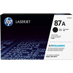 HP 87A LaserJet Toner Cartridge Black CF287A