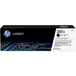 HP 201X LaserJet Toner Cartridge High Yield Black CF400X