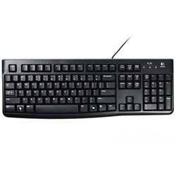 Logitech K120 USB Wired Keyboard Black