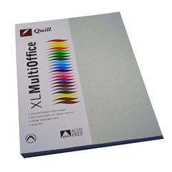 Quill Colour Copy Paper A4 80gsm Grey Pack of 100