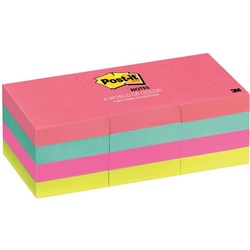 Post-It 653AN Assorted Notes 35mmx48mm Poptimistic Pack of 12
