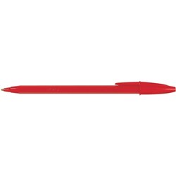 Bic Economy Ballpoint Pen Medium 1mm Red