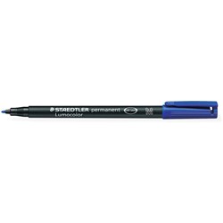 Staedtler 317 Lumocolor Pen Permanent Medium 1mm Blue