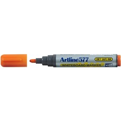 Artline 577 Whiteboard Marker Bullet 3mm Orange