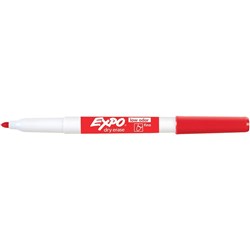 Expo Dry Erase Whiteboard Marker Bullet 1.4mm Fine Red