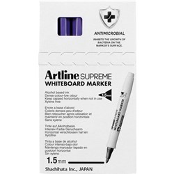 Artline Supreme Whiteboard Marker Bullet 1.5mm Purple