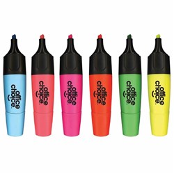 Office Choice Highlighters Assorted Pack Of 6