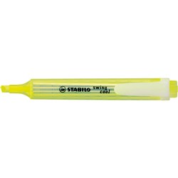 Stabilo 275/24 Swing Cool Highlighter Chisel 1-4mm Yellow Box Of 10