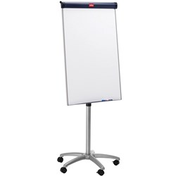 Nobo Barracuda Mobile Flipchart Easel 1000 x 675mm Silver Frame