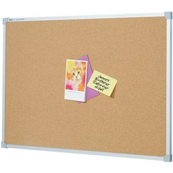 Quartet Penrite Corkboard 1800 x 1200mm Aluminium Frame