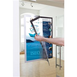 Durable Duraframe Poster Sign Holder A1 Black