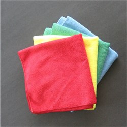 Oates All Purpose Microfibre Cloths Red Pack Of 5