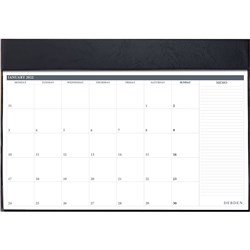 Debden Table Top Planner 420 x 594mm Month To View Black