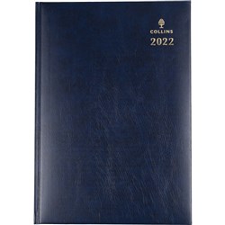 Collins Sterling Diary A4 Day To Page Blue