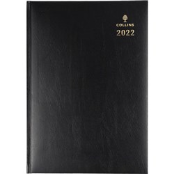 Collins Sterling Diary A4 Day To Page Black