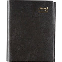 Cumberland Norwich Diary A5 Day To Page Black