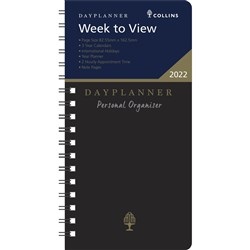 Debden Dayplanner Refill Slimline 82 x 162mm Dated Week To View